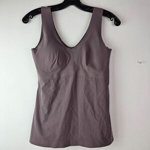 Knix by Knixwear M Tank Top Built in Bra Purple Camisole Slimming Evolution‎